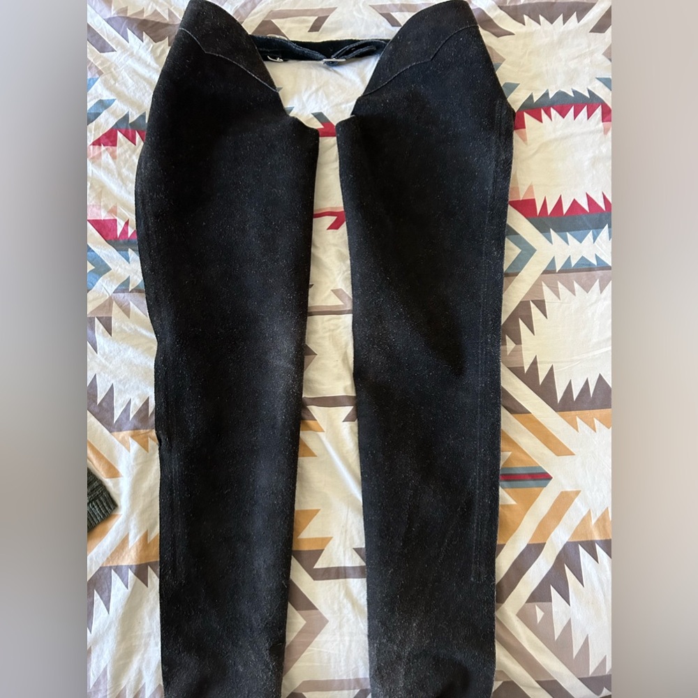 Perri’s Sueded Leather Chaps Size Small $40